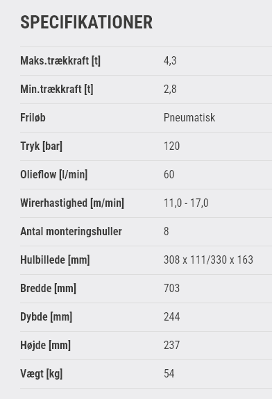 Hammer HMW 4.3 PHT/P-EN