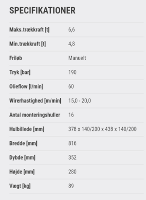 Hammer HMW 6.6 PHT-EN