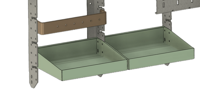 Boltet Bakke 390 x 340MM