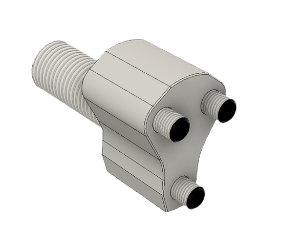 1/2 fatning unbrakon 17MM